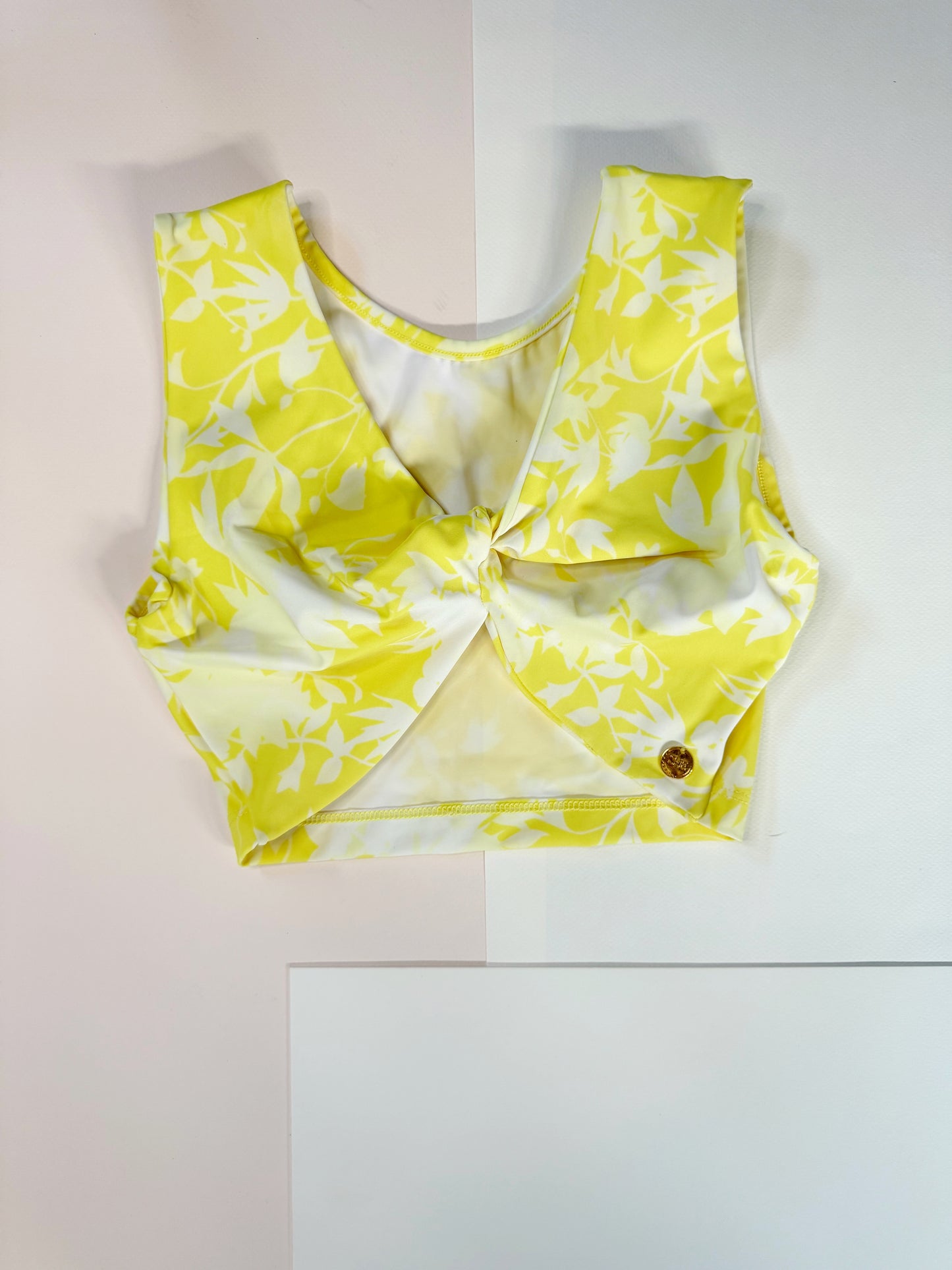 YELLOW MAGGY SPORT BRA