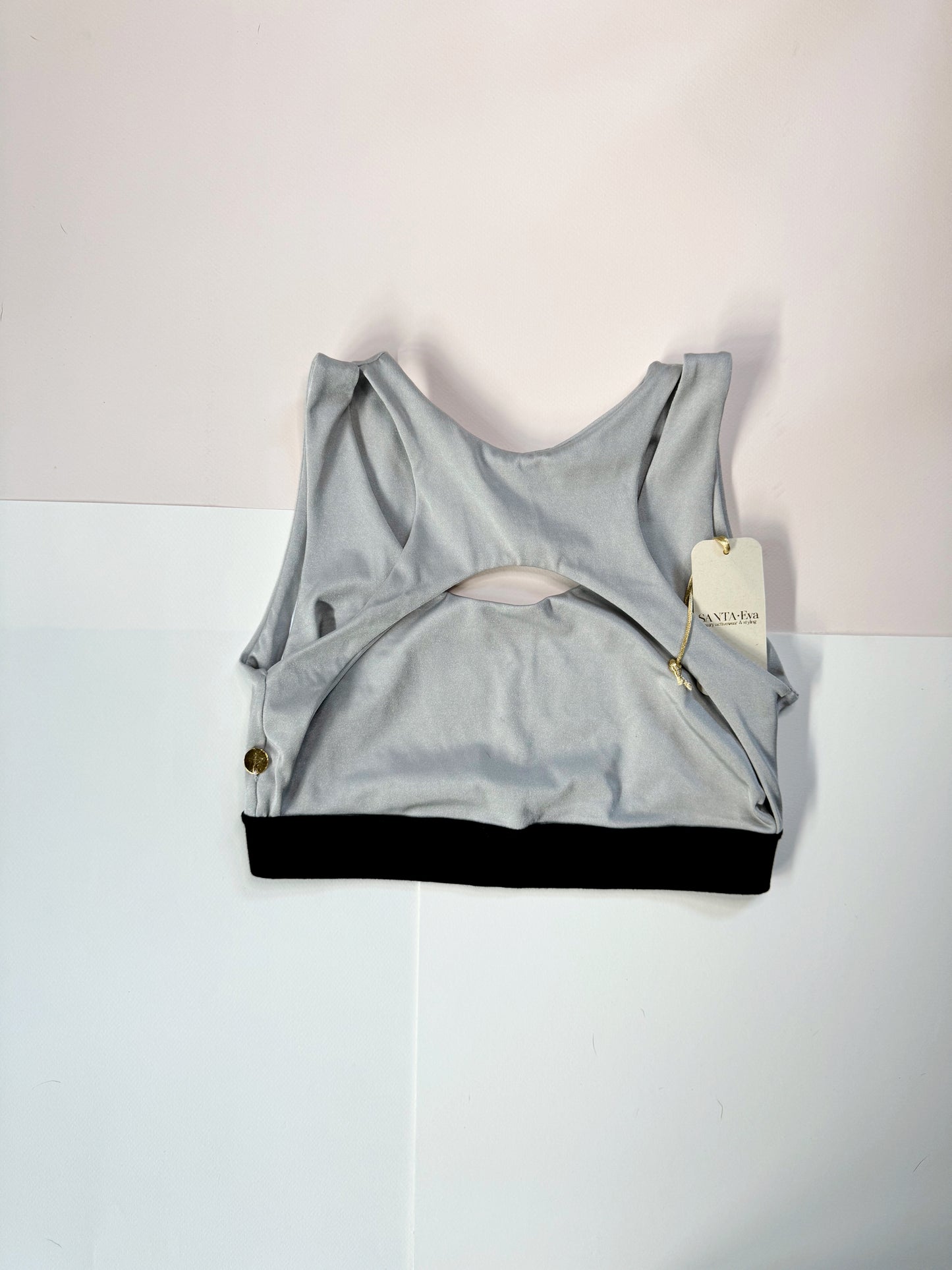 GRAY ILLUSION SPORT BRA